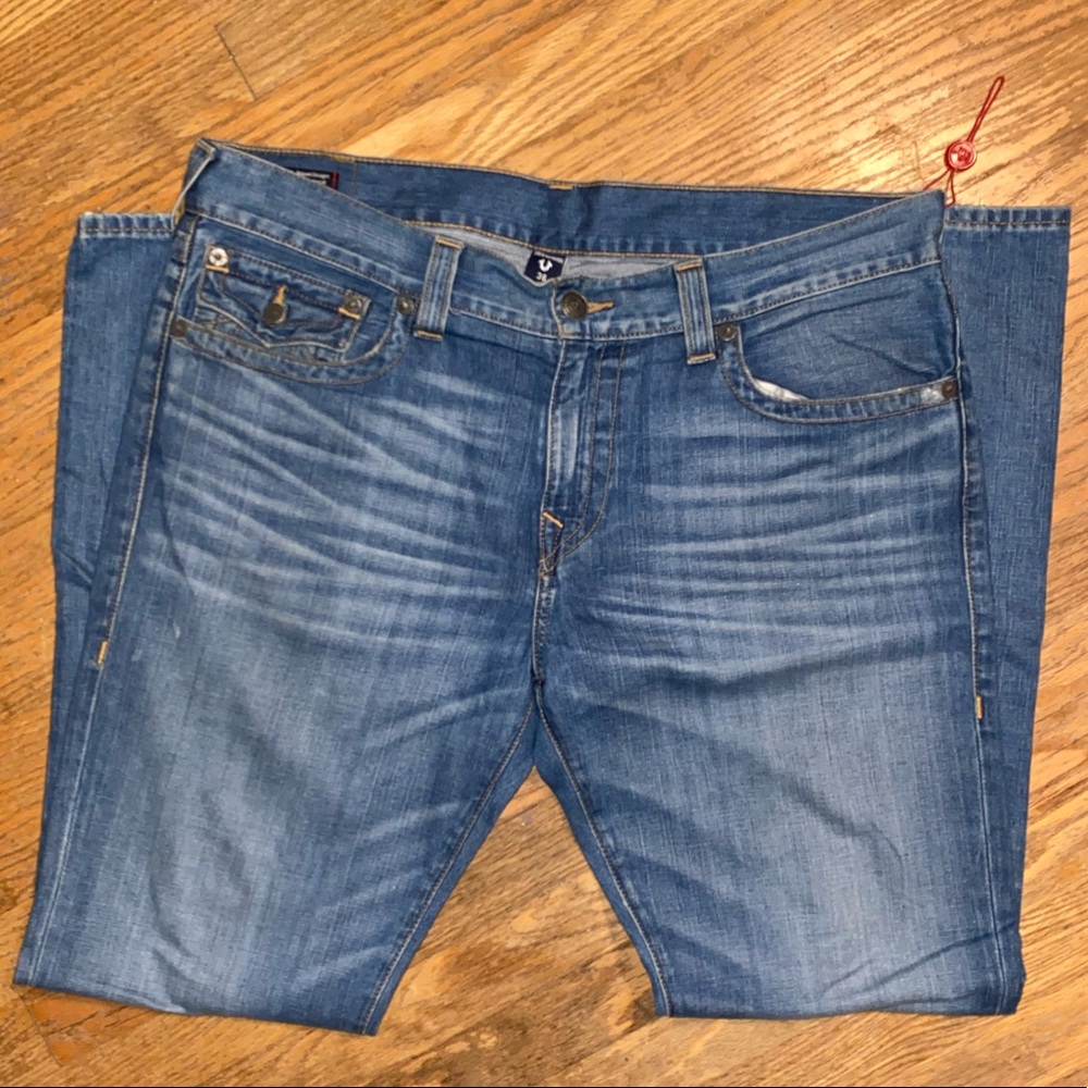 True Religion Ricky Straight Jeans - Picture 3 of 5